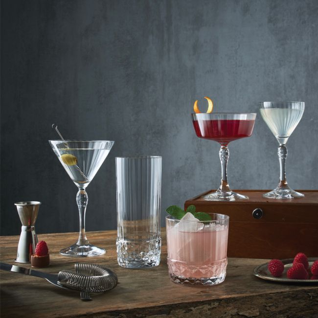 Verres à Cocktail Bormioli Rocco Amérique Années 20 - 270 ml - 6 pièces