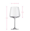 Verres à vin en verre Zwiesel Vivid Senses Velouté &amp; Somptueux - 710 ml - 2 pièces