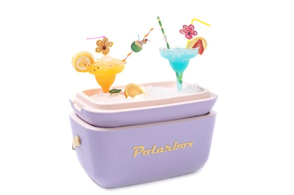 Polarbox Coolbox avec bandoulière - Violet - 12 litres