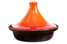 Cosy & Trendy Tajine Inductie - Zwart/Oranje - ø 25 cm