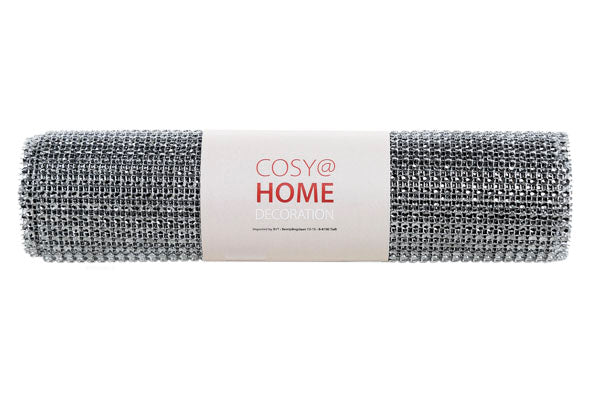 Chemin de table Cosy & Trendy Gris 230 x 24 cm