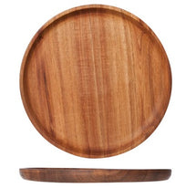 Assiette plate en bois Cosy & Trendy ø 25 cm