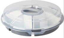 Cookinglife Snackbak Rond Ø 31 cm - met 5 losse bakjes