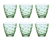 Bormioli Rocco Verres Flora - Vert - 250 ml - 6 pièces