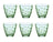 Bormioli Rocco Verres Flora Vert 250 ml - 6 Pièces