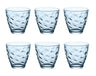 Bormioli Rocco Verres Flora - Bleu - 260 ml - 6 pièces