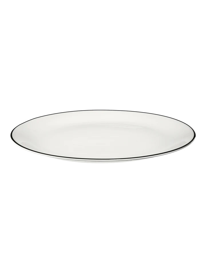 ASA Selection Dinerborden A Table Ligne Noire ø 26.5 cm - 4 stuks