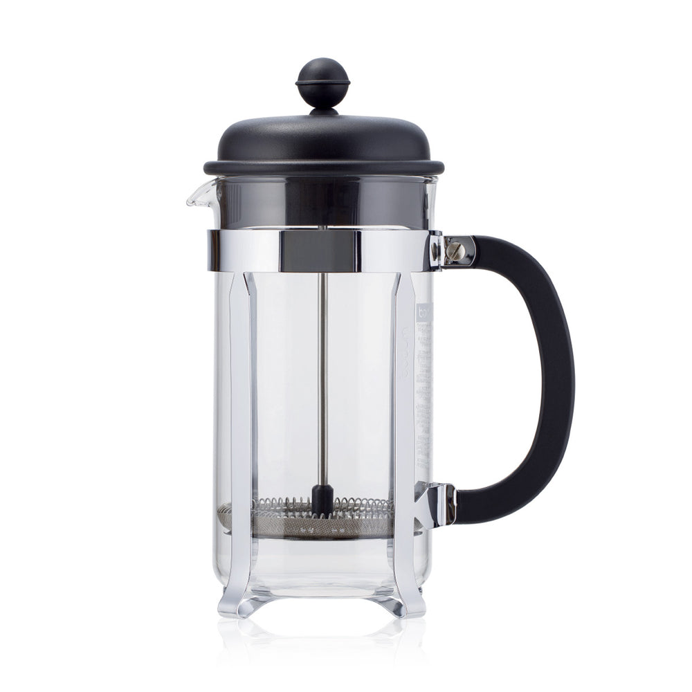 Bodum Cafetière - Caffettiera - French Press met Kunststof Deksel 8 Kops - 1 liter