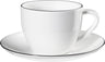 Tasse et soucoupe ASA Selection A Table Ligne Noire 250 ml