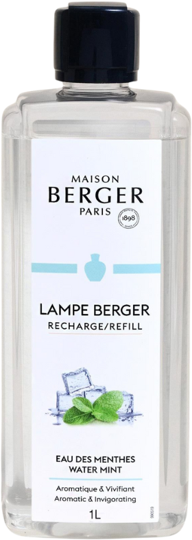 Recharge Maison Berger - pour bruleur parfumé - Menthe d'Eau - 1 litre