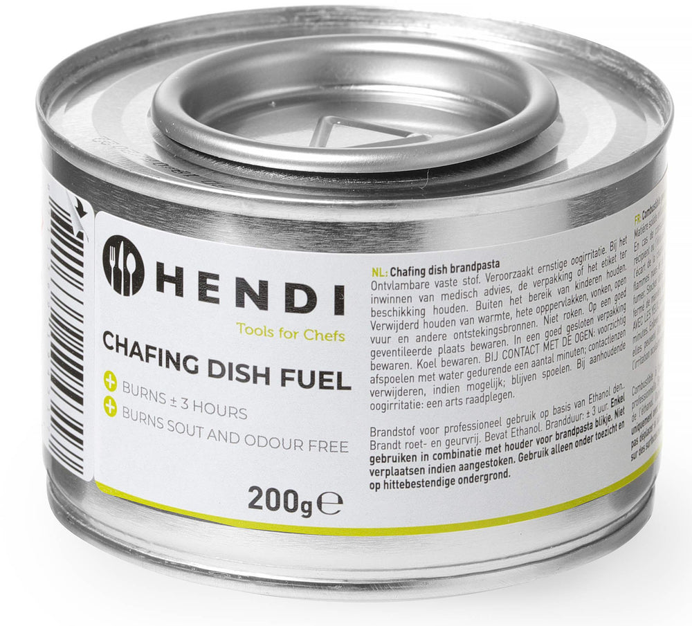 Hendi Brandpasta voor Chafing Dish - 200 gram - 24 stuks