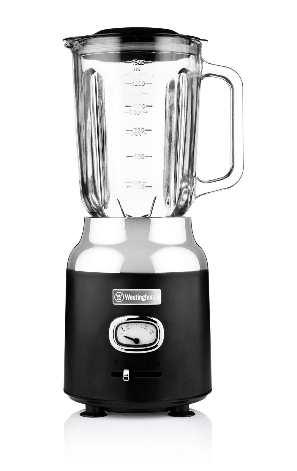 Westinghouse Blender Retro Collections - réglisse noire - 1,5 litre - WKBE221BK