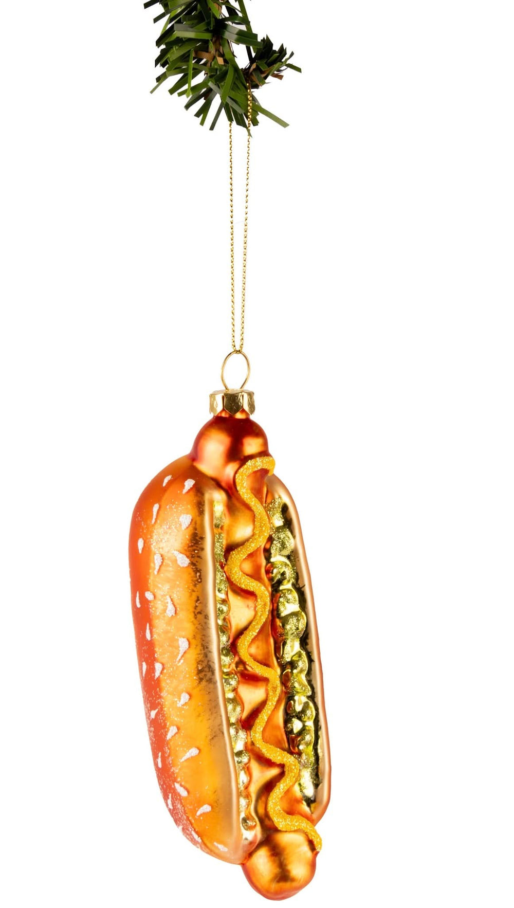 Boule de Noël Nordic Light Hot Dog 14 cm