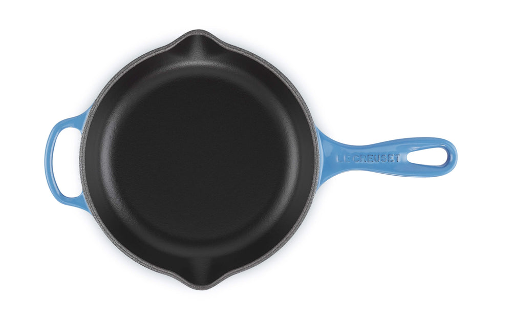 Le Creuset Skillet Signature - Azure - ø 20 cm - geëmailleerde anti-aanbaklaag