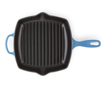 Le Creuset Grillpan Signature - Azure - 26 x 26 cm - geëmailleerde anti-aanbaklaag