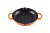 Le Creuset Plaque Grill Signature - Rouge Orange - Haute - ø 25 cm