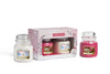 Coffret cadeau Yankee Candle Bougie parfumée Moyenne Snow Globe Wonderland - 2 pièces