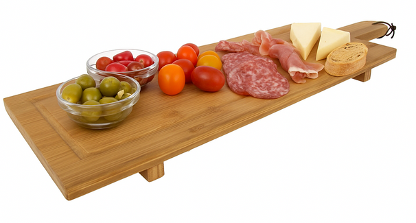 Cookinglife Serveerplank XL - Bamboe - 88 x 26 cm