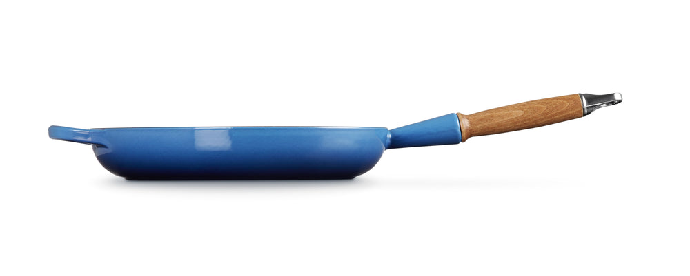 Le Creuset Koekenpan Signature - Azure - ø 28 cm / 2.6 liter - geëmailleerde anti-aanbaklaag