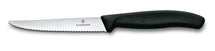 Couteau à Steak Victorinox Swiss Classic - Noir - Dentelé - 11 cm