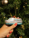 Boule de Noël Nordic Light Bateau de Croisière 14 cm