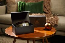 WoodWick Giftset Geurkaars Ellipse Fireside - Geurkaars in Glas - Houten Lont