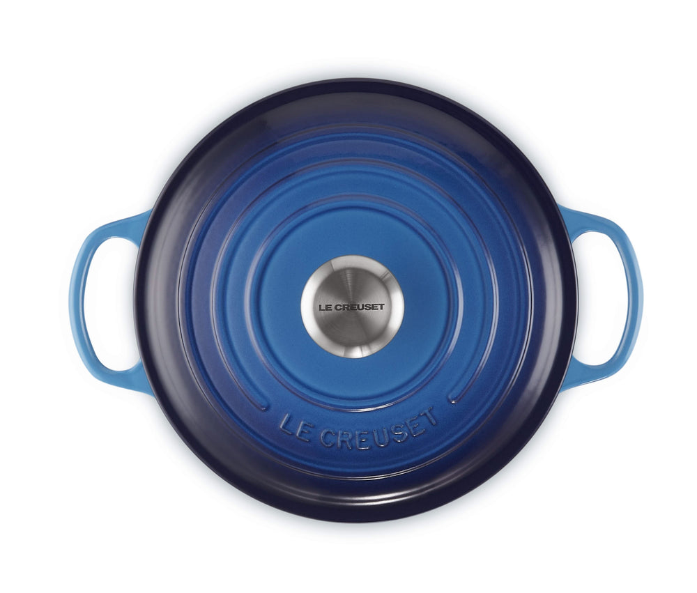 Le Creuset Braadpan Signature - Azure - ø 24 cm / 4.2 liter