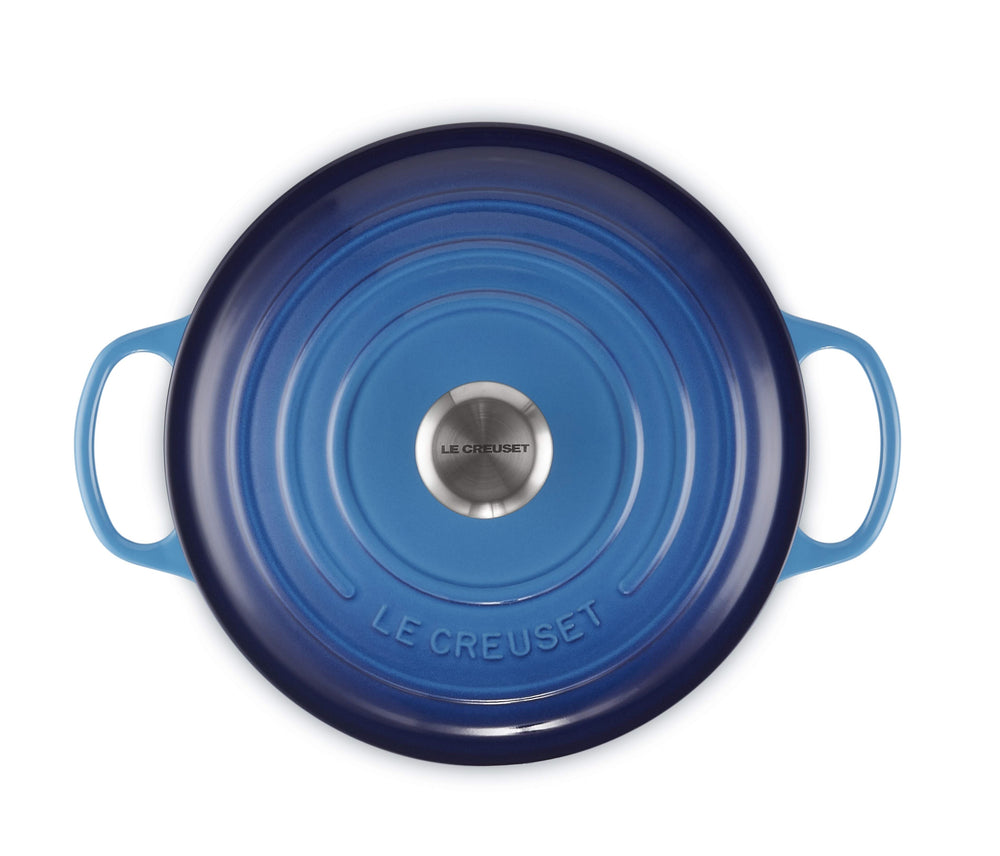 Le Creuset Braadpan Signature - Azure - ø 26 cm / 5.3 liter