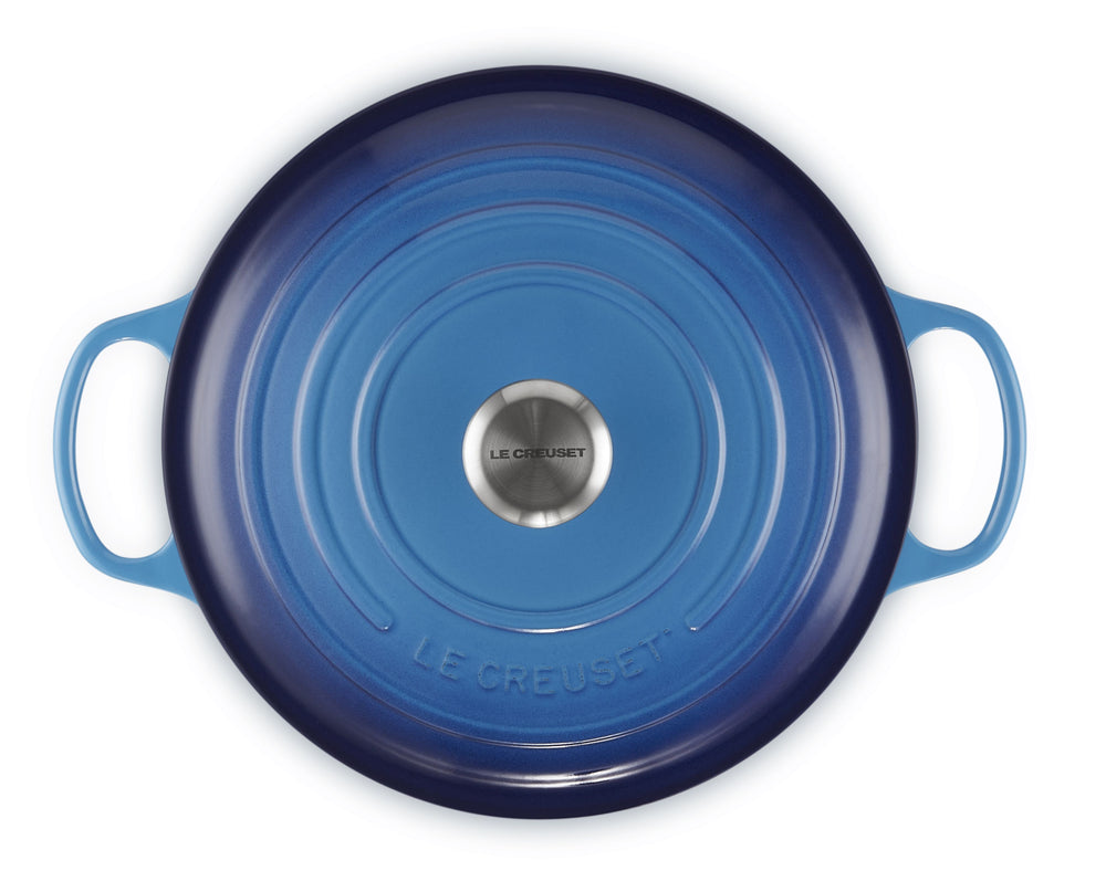 Le Creuset Casserole Signature - Azur - ø 28 cm / 6,7 litres