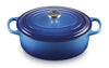 Le Creuset Braadpan Signature - Ovaal - Azure - ø 27 cm / 4.1 liter