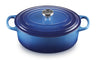 Le Creuset Casserole Signature - Ovale - Azur - ø 27 cm / 4,1 litre