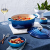 Le Creuset Braadpan Signature - Ovaal - Azure - ø 27 cm / 4.1 liter