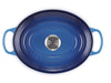 Le Creuset Casserole Signature - Ovale - Azur - ø 29 cm / 4,7 litres