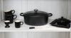 Le Creuset Cocotte Signature - Ovale - Noir Mat - ø 33 cm / 7,5 litres