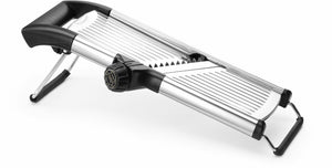 Hendi Mandoline  - Groentesnijder - Keukensnijder - RVS inclusief Verschillende Messen en Vingerbeschermer