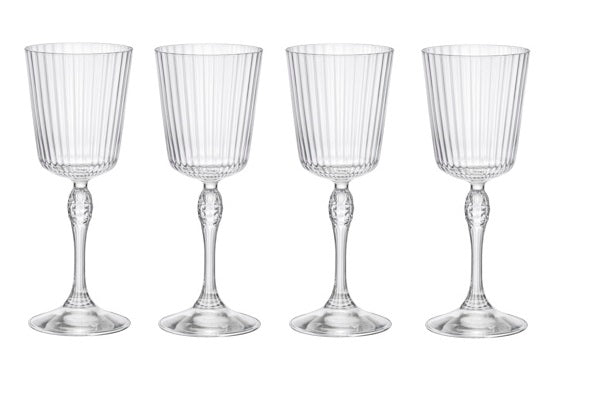 Bormioli Rocco Cocktailglazen America 20's - 240 ml - 4 stuks