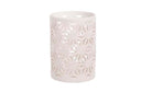 Porte-bougie Cosy & Trendy Flower Blanc