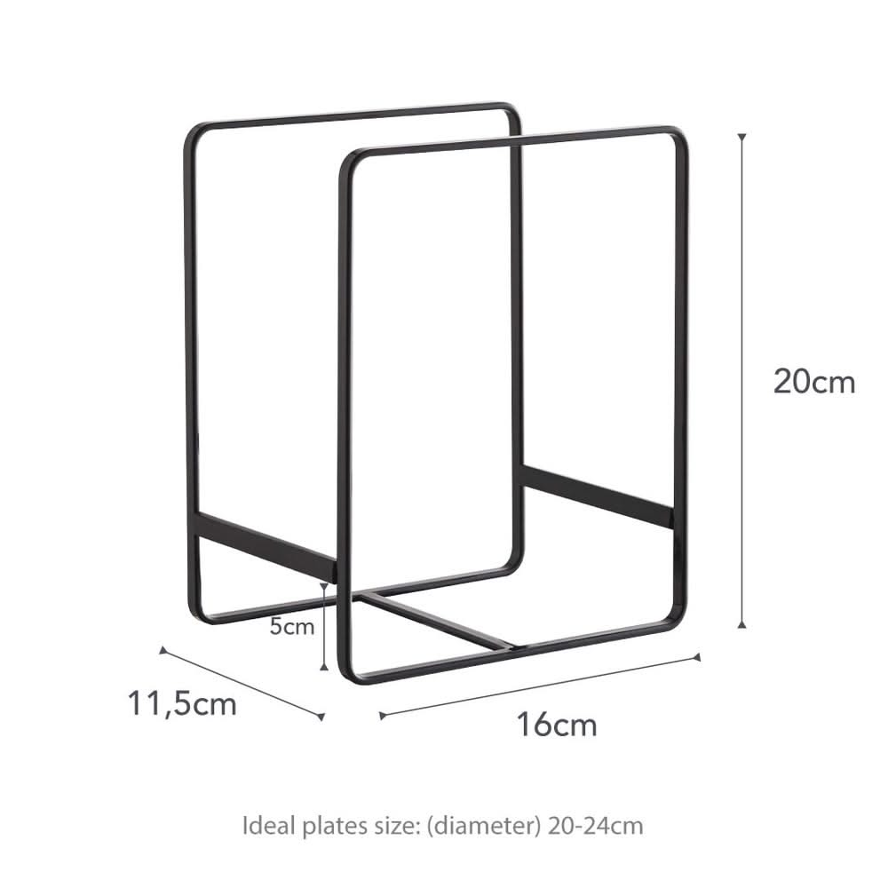 Tour de rangement Yamazaki Organiser Noir