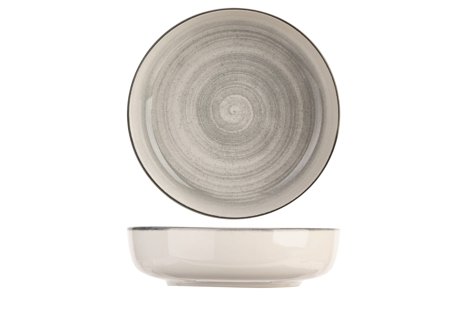 HKliving Chef Ceramic diep bord M 19.3 moss green HKliving Chef Ceramic diep bord M 19.3 moss green