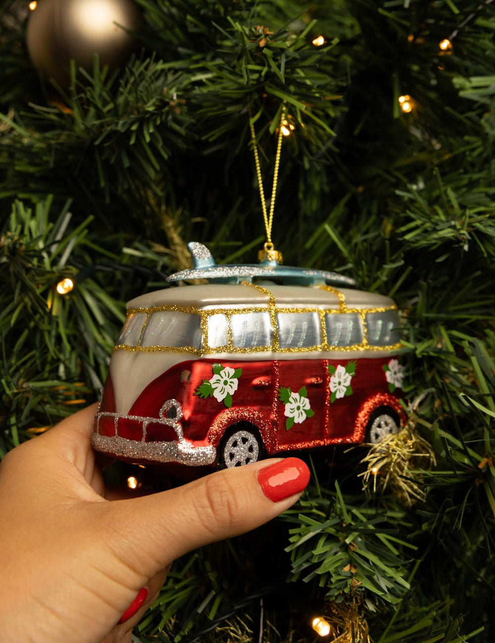 Nordic Light Kerstbal VW T1 Bus 12 cm