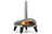 ZiiPa Pizza Oven Piana - Houtgestookt - met Thermometer - Antraciet - voor ø 30 cm pizza's - Roterende pizzasteen