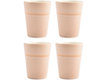 Salt &amp; Pepper Cup Flow - rose - 370 ml - 4 pièces