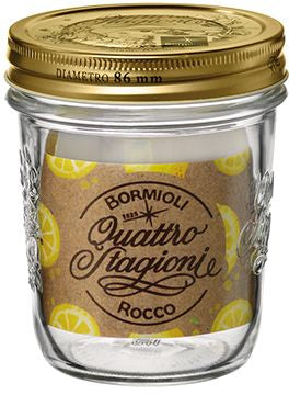 Bormioli Rocco Weckpot Quattro Stagioni - ø 9 cm / 320 ml - 4 stuks