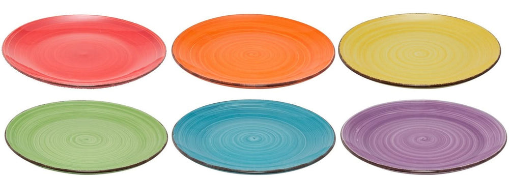 Assiettes de table Studio Tavola Sunny Summer ø 26,5 cm - 6 pièces