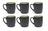 Studio Tavola Tasses Corfou 350 ml - 6 pièces