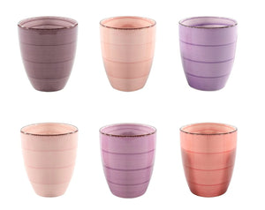 Studio Tavola Bekers Mykonos 350 ml - 6 stuks