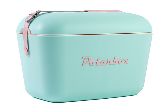 Polarbox Koelbox met Schouderband - Pastelgroen - 12 liter