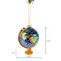 Nordic Light Kerstbal Wereldbol 11 cm