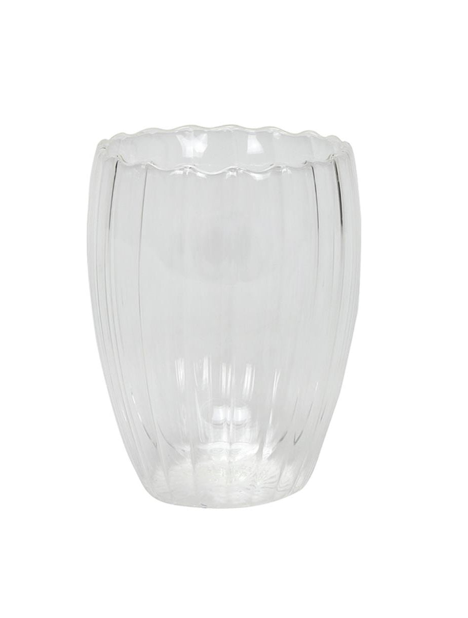 Cookinglife Dubbelwandige Latte Macchiato glazen / Koffieglazen Pumpkin 300 ml - 2 stuks