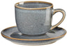 ASA Selection Tasse à Expresso et Soucoupe Saisons Denim 90 ml